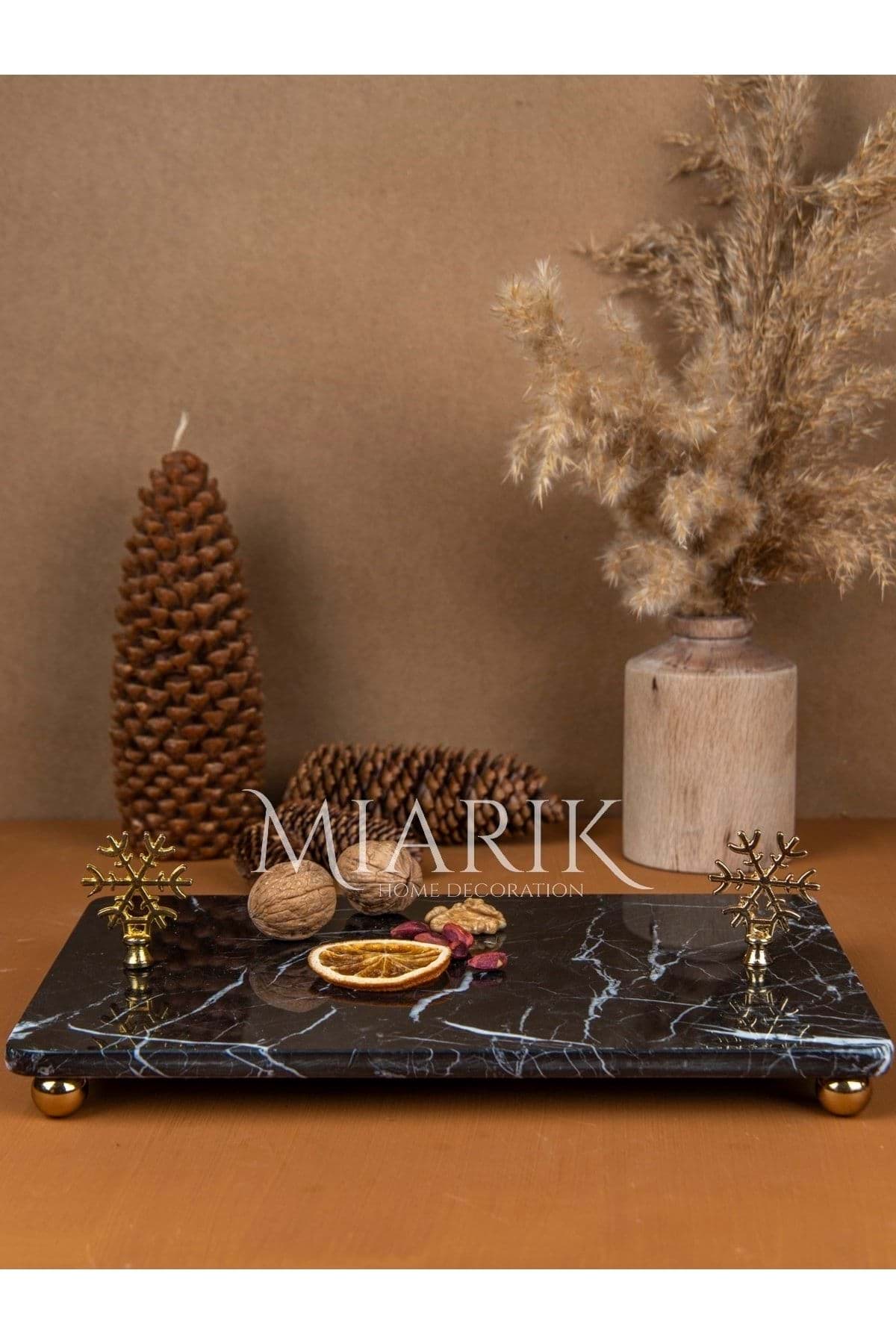 Dekoratif Mermer Dikdörtgen Kar Tanesı Detaylı Sunum Tepsısı Servis Tabağı için detaylı bilgi göster Dekoratif Mermer Dikdörtgen Kar Tanesı Detaylı Sunum Tepsısı Servis Tabağı resmi