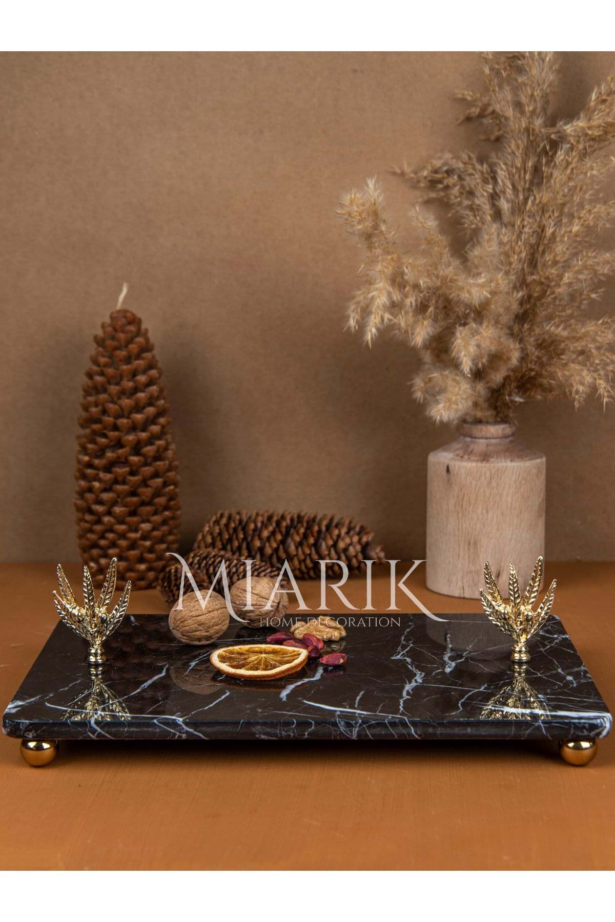 Dekoratif Mermer Dikdörtgen Zeytın Dalı Detaylı Sunum Tepsısı Servis Tabağı için detaylı bilgi göster Dekoratif Mermer Dikdörtgen Zeytın Dalı Detaylı Sunum Tepsısı Servis Tabağı resmi