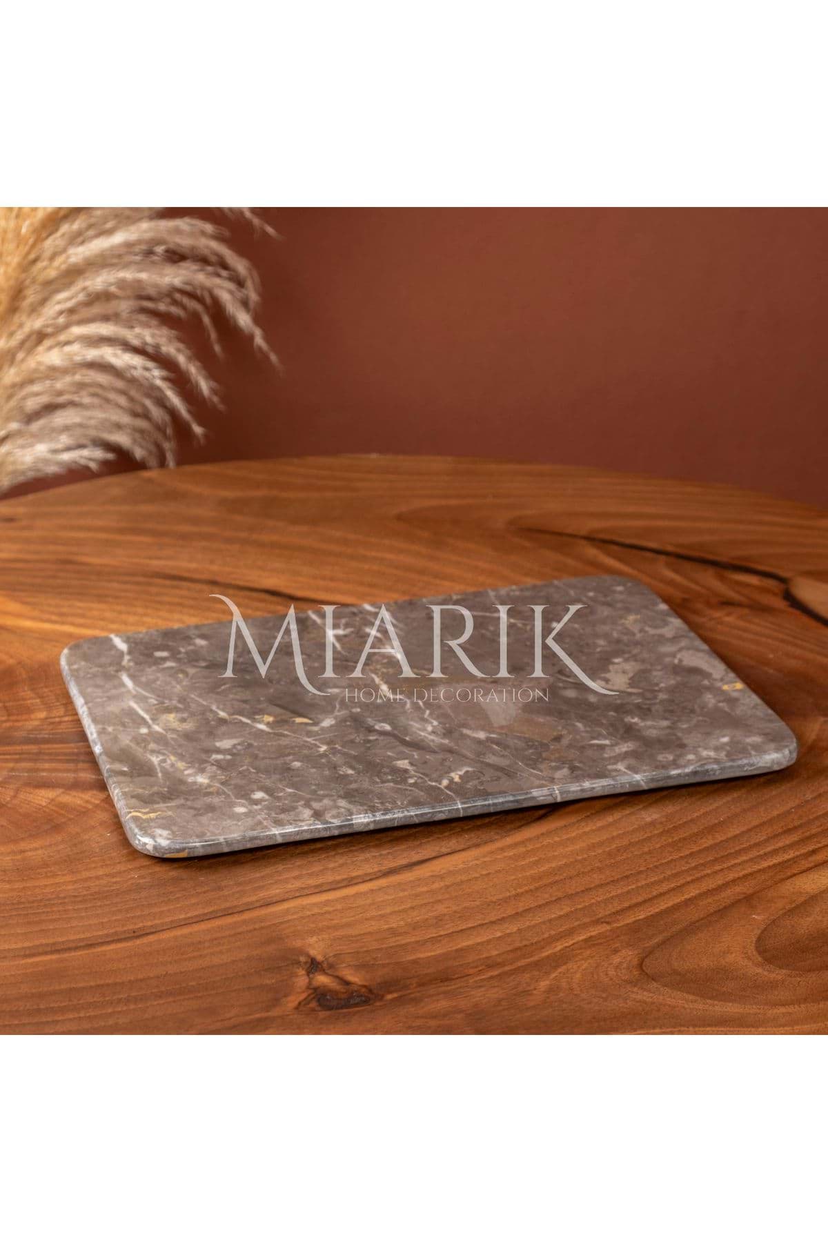 Dekoratif Mermer Sunum Tabagi, Kesme Tahtasi resmi