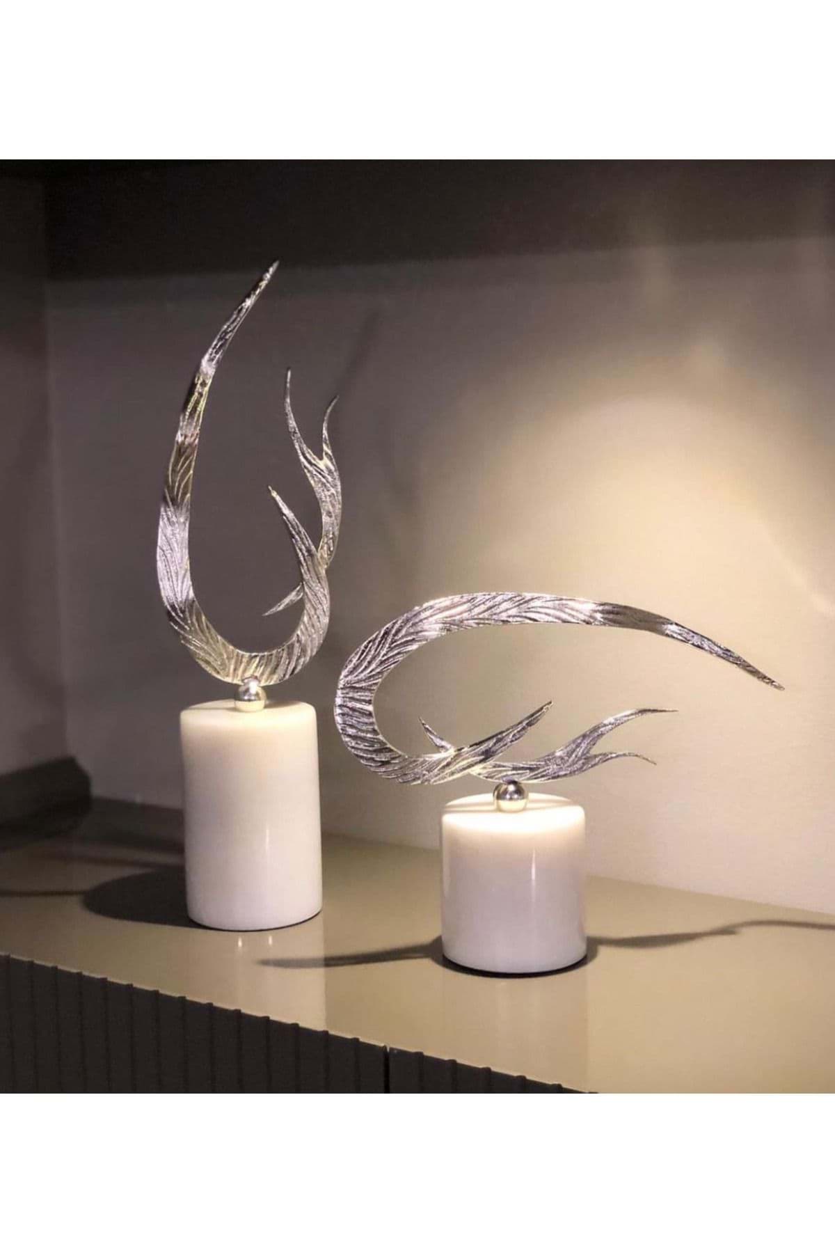 Dekoratif Mermer Kaideli Ateş Obje resmi