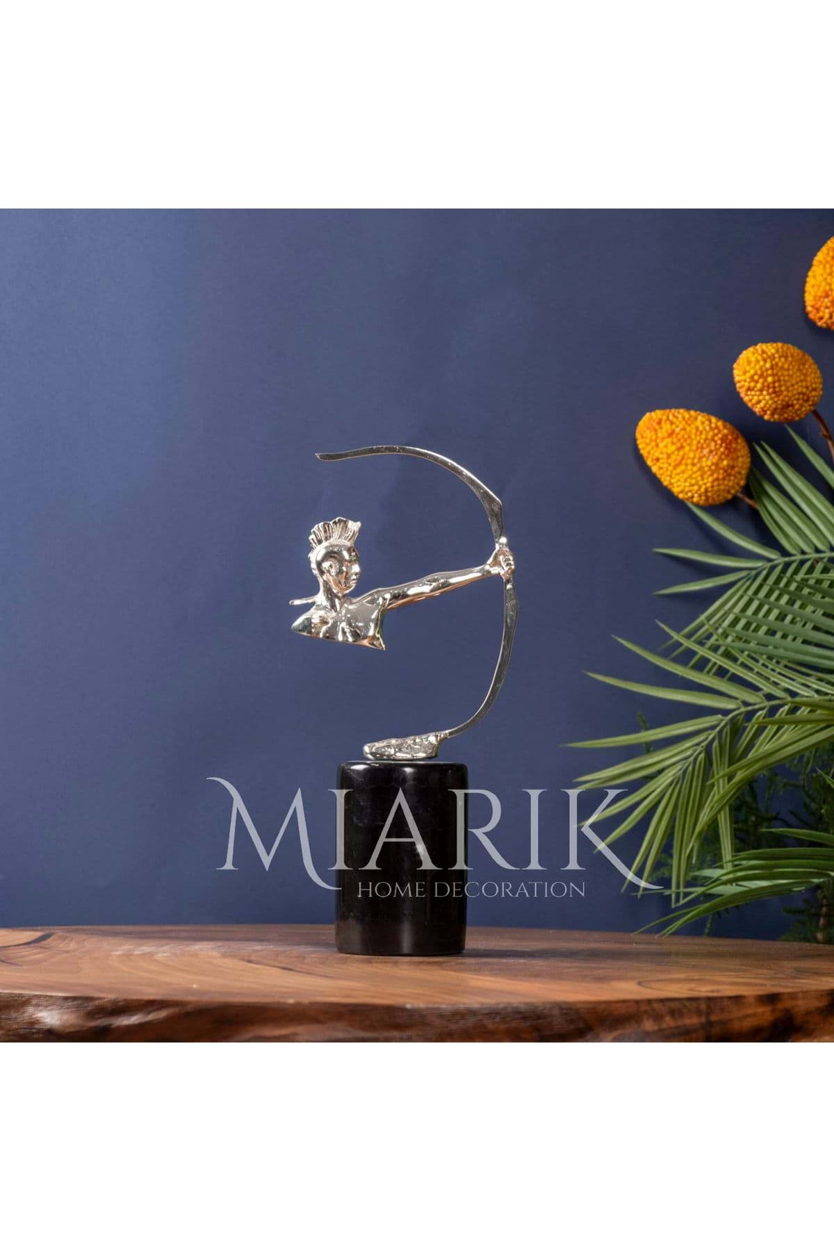 Dekoratif 2li Ok Atan Adamlar resmi