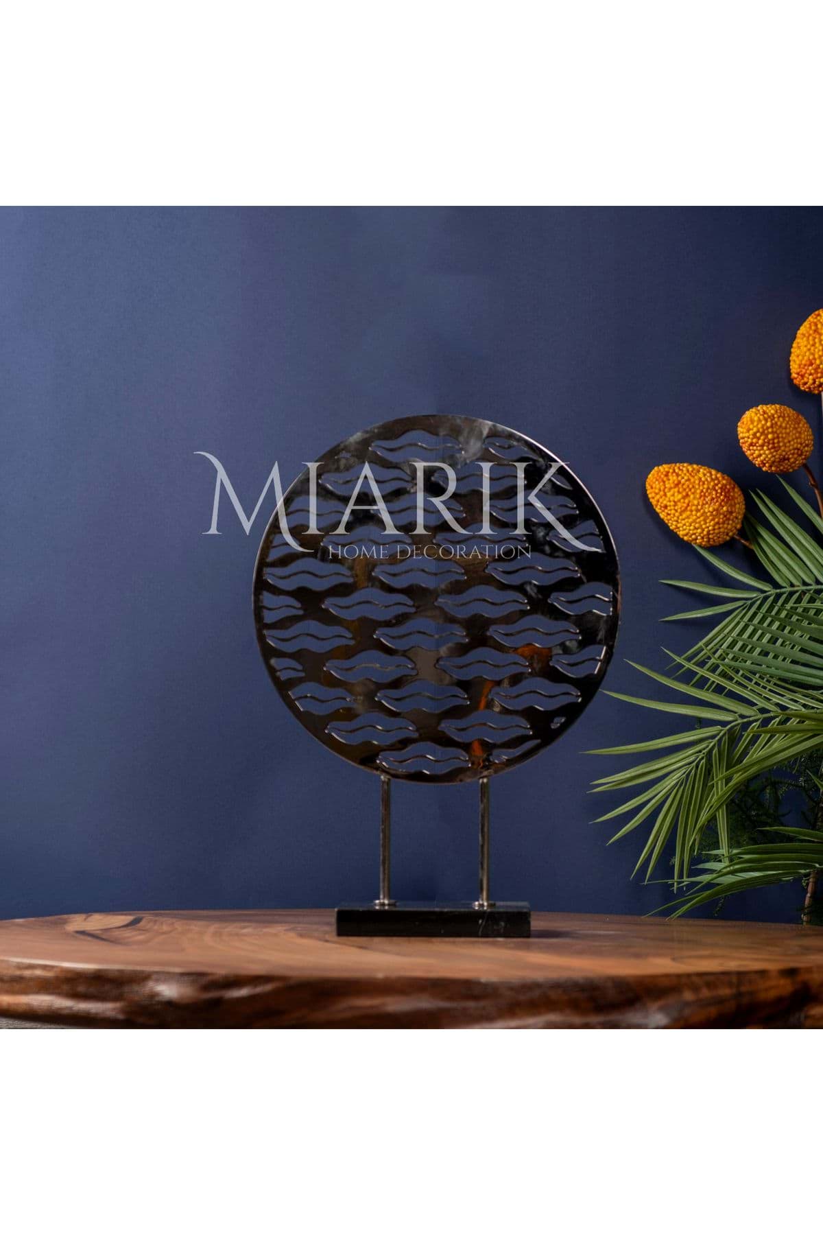 Dekoratif Yuvarlak 2li Dudak Obje resmi