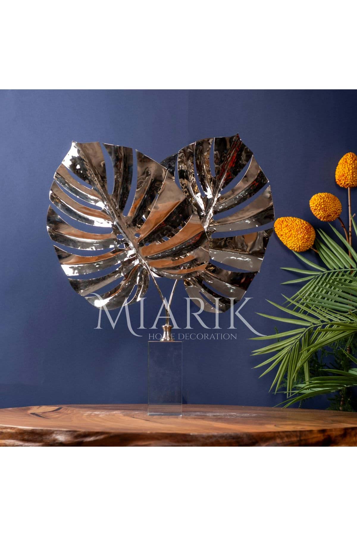 Dekoratif Deve Tabani Obje resmi