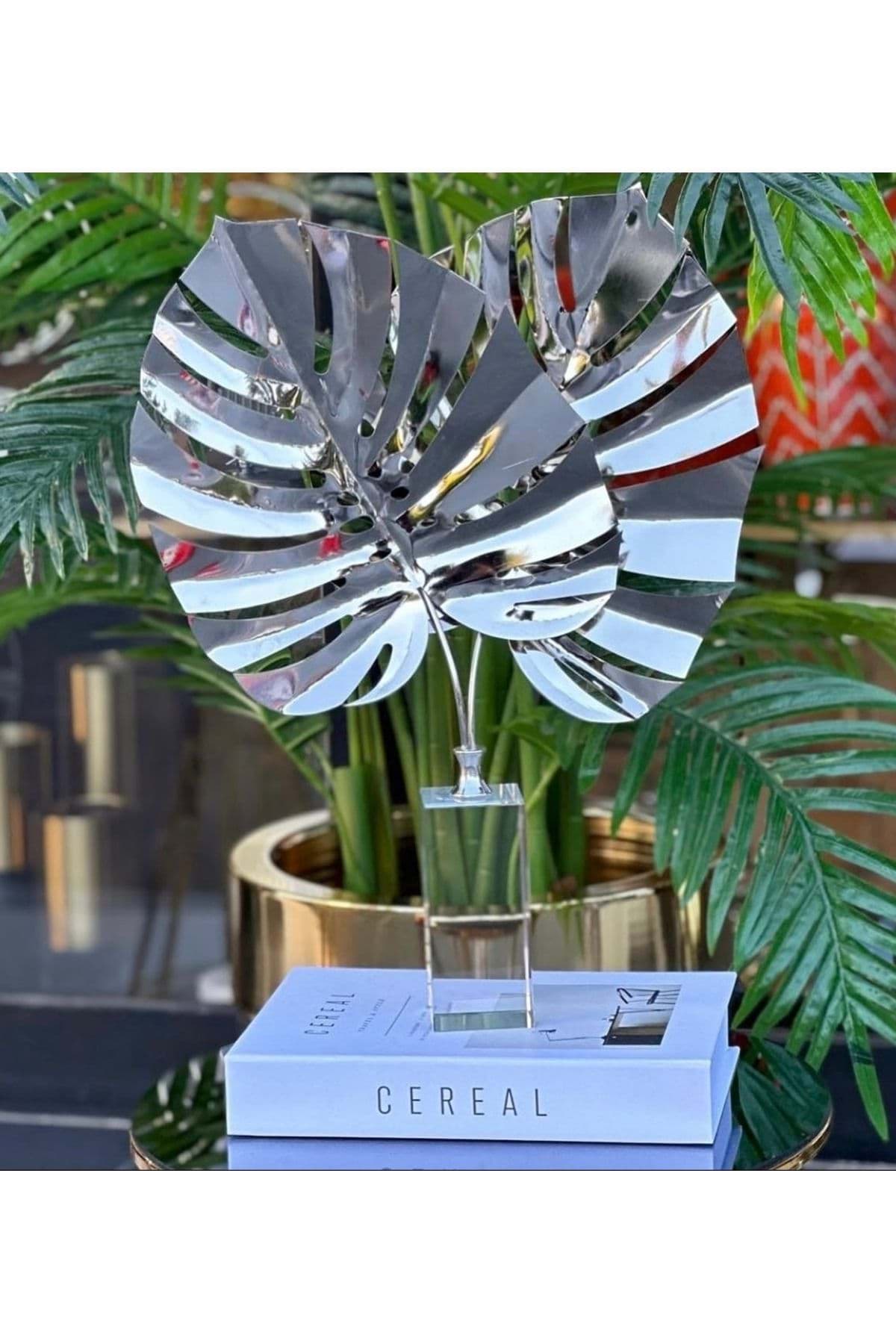 Dekoratif Deve Tabani Obje resmi