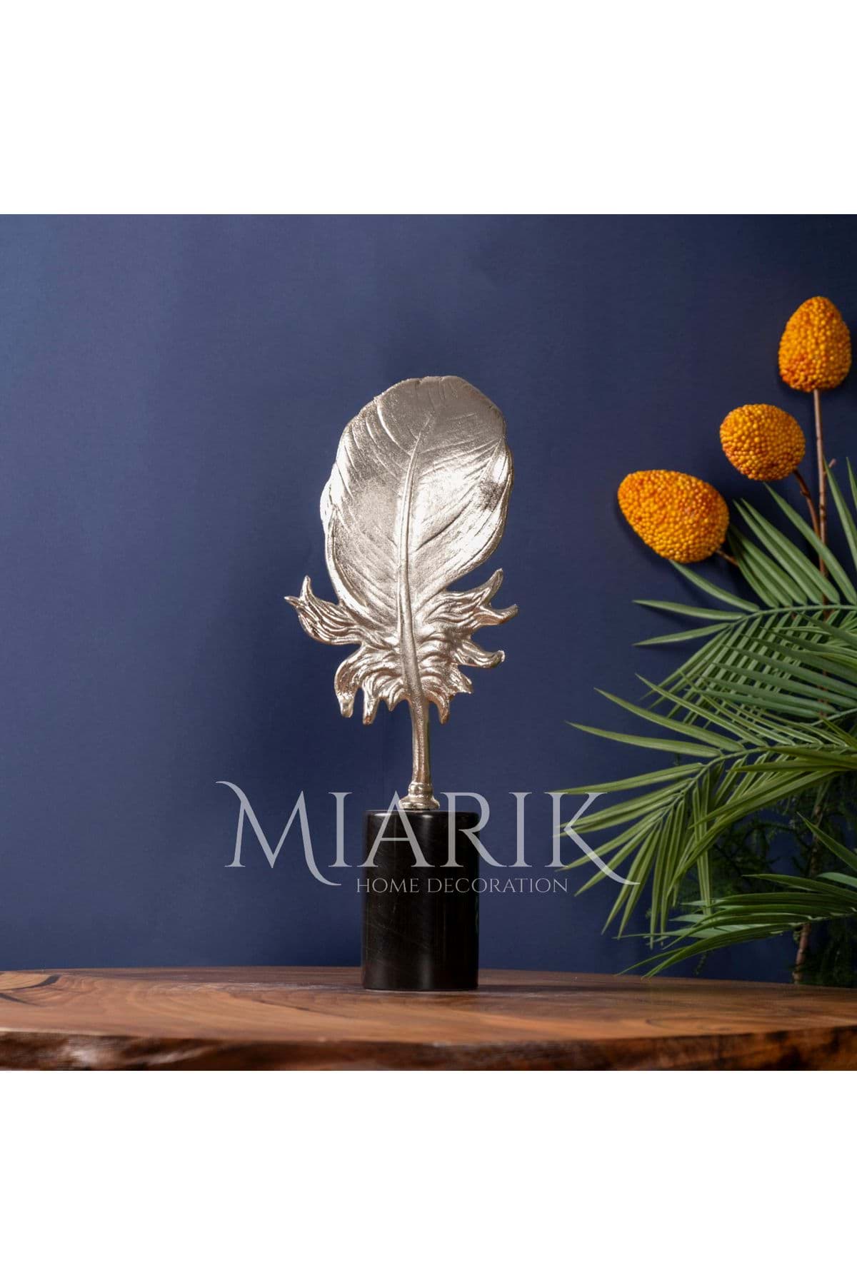 Dekoratif Tüy Dekor Obje Aksesuar 2li resmi