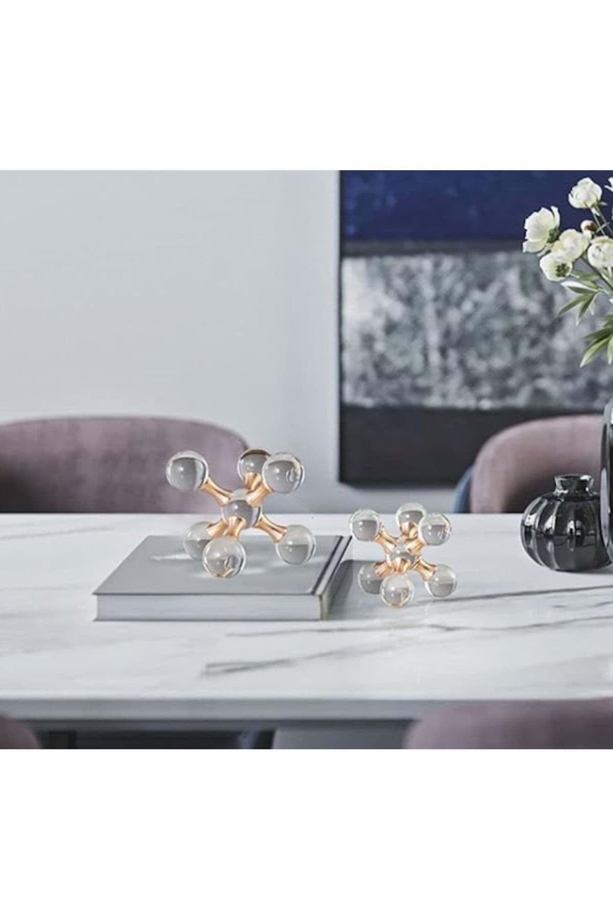 Dekoratif Molekul Obje resmi