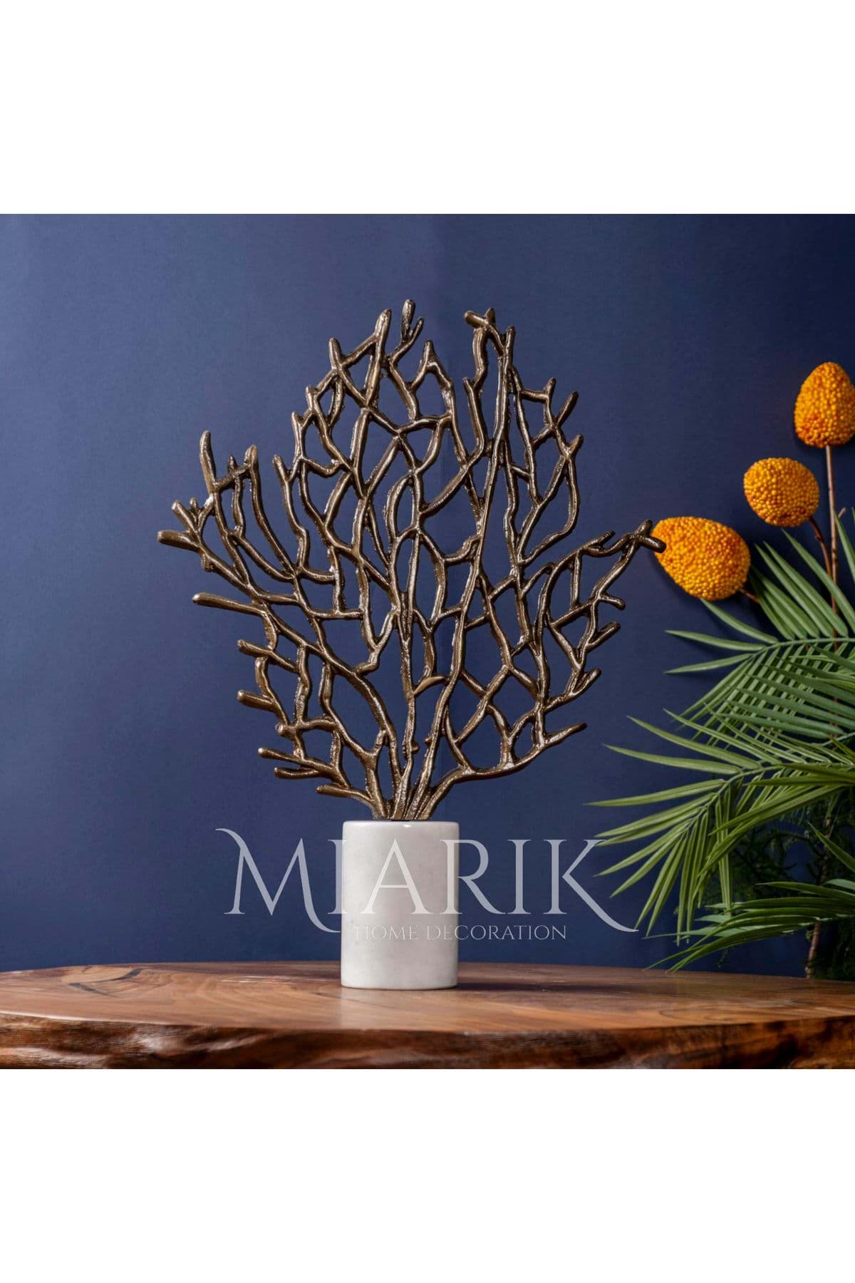 Dekoratif Hayat Ağacı Obje İkili Obje resmi