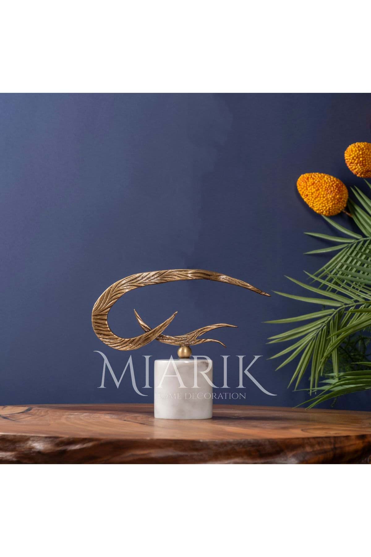 Dekoratif Mermer Kaideli Ateş Obje resmi