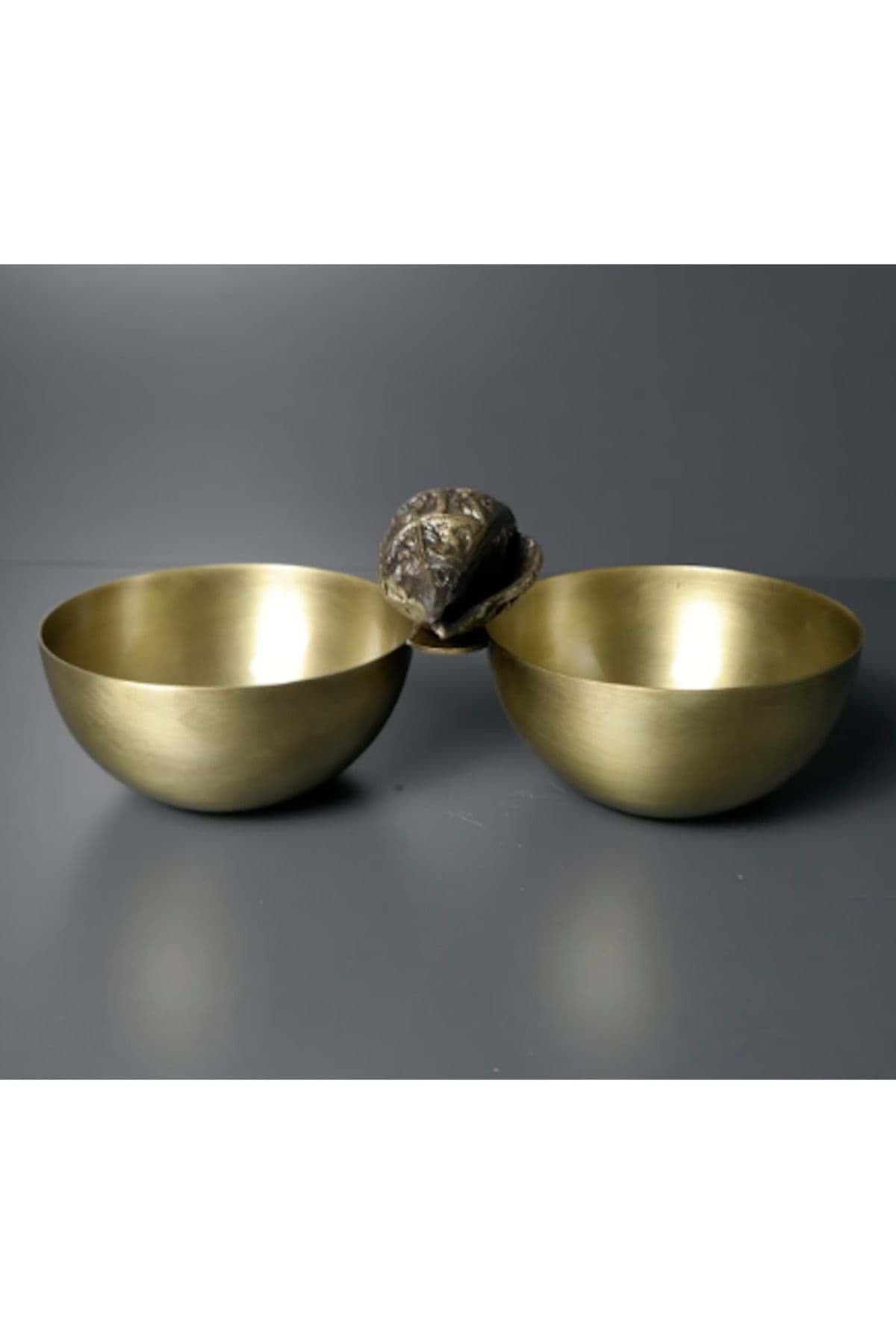 Dekoratif 2li Midye Kabuklu Çerezlik resmi