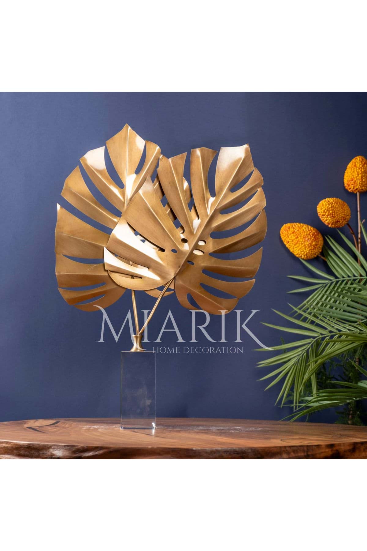 Dekoratif Deve Tabani Obje resmi