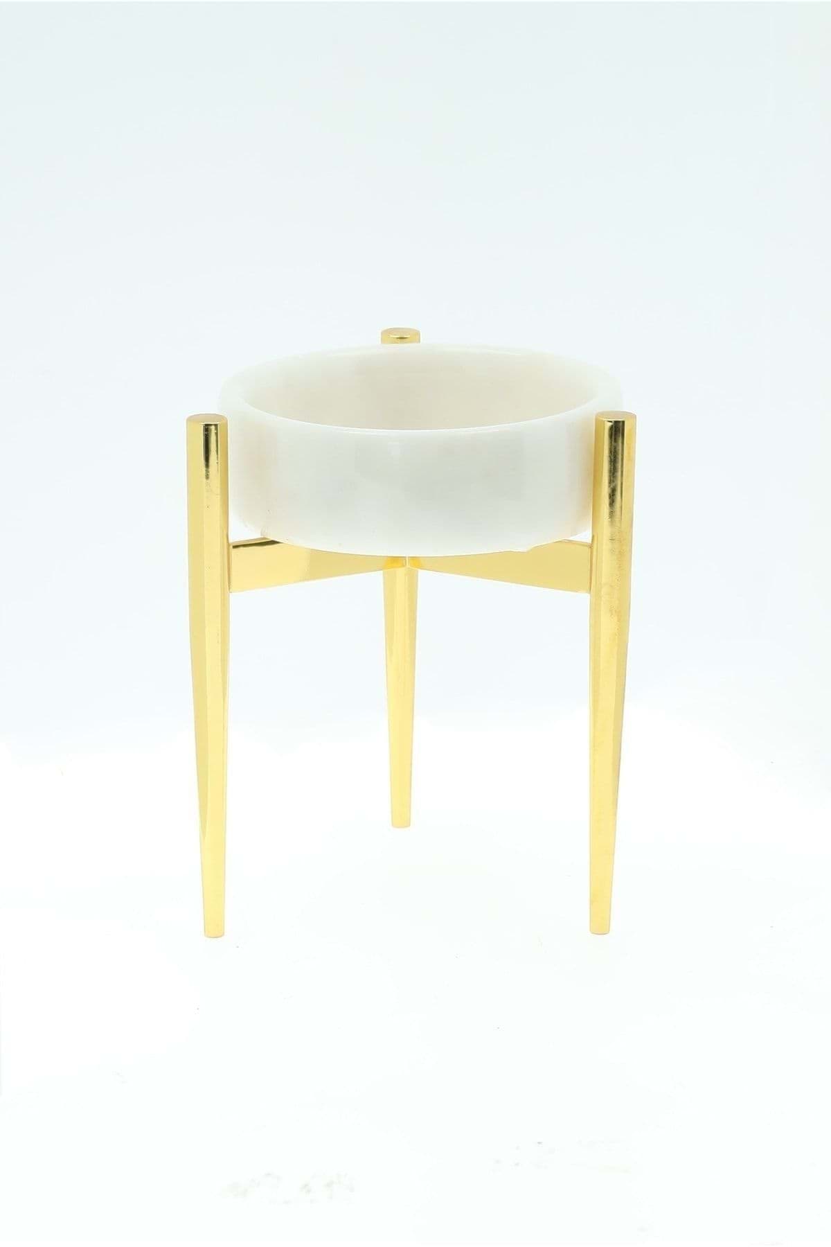 Mermer Beyaz Renk Orta Boy Sunumluk resmi