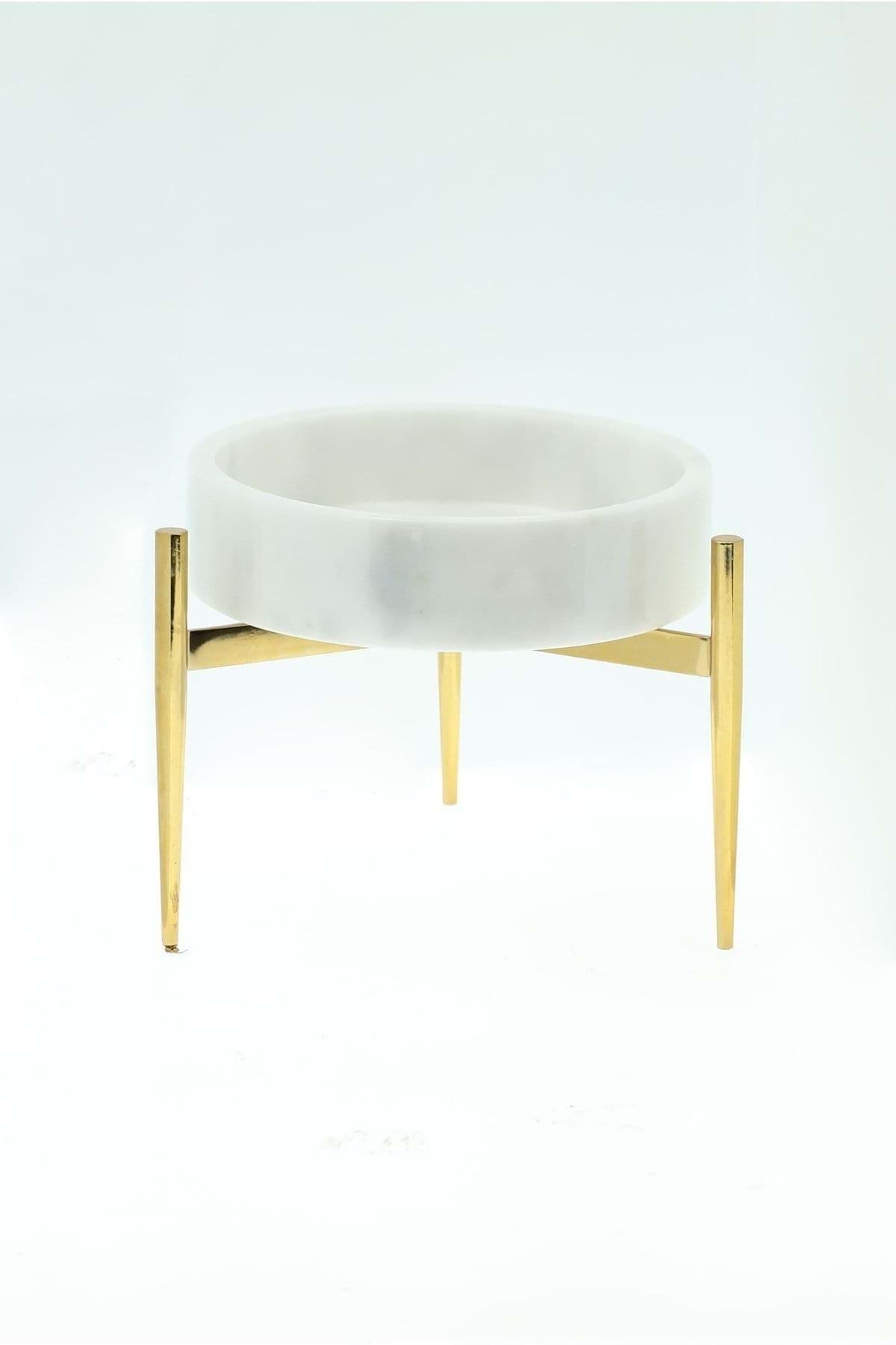 Mermer Beyaz Renk Büyük Boy Sunumluk resmi