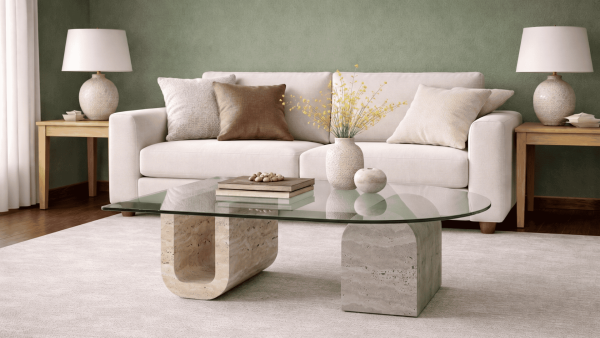 Dara-Traverten Orta Sehpa