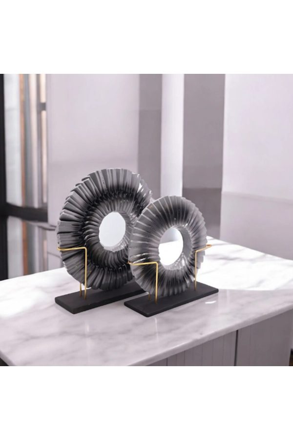 İKİLİ POLYESTER DİSK DEKOR